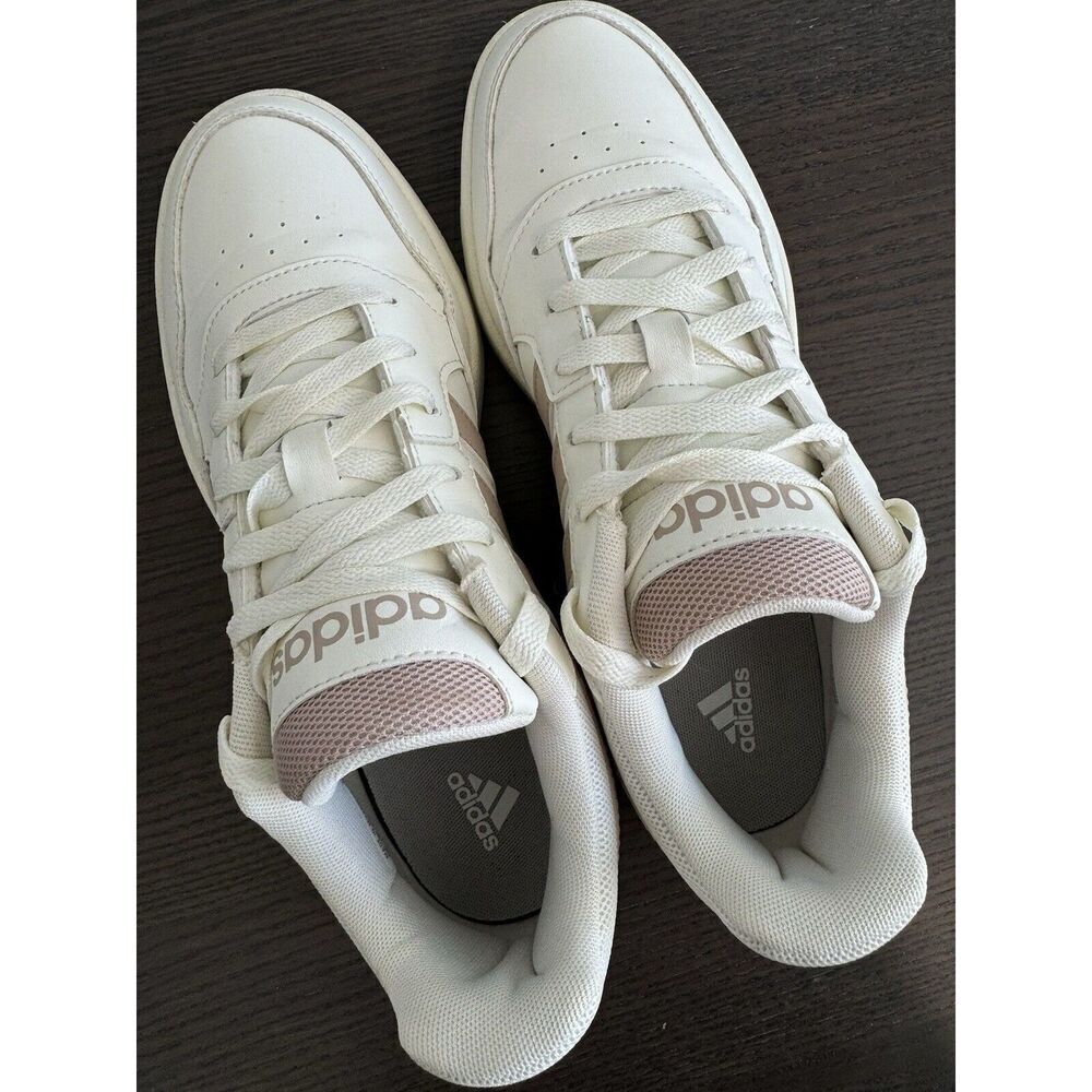 ADIDAS Hoops 3.0 Basketball White HP7965 Shoes‎ Sneakers Trainer Womens 9.5 - Picture 6 of 8
